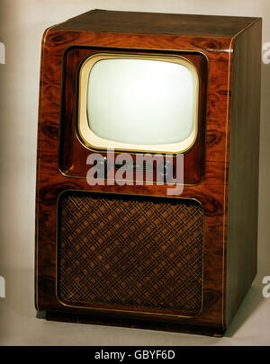 broadcast, television, TV sets, Graetz Protoyp, 1951, Additional-Rights-Clearences-Not Available Stock Photo
