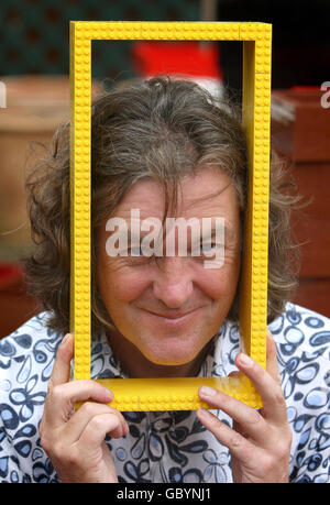 James May's Lego house Stock Photo