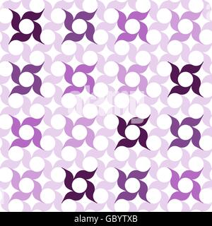 Geometric Pinwheel Pattern Stock Vector