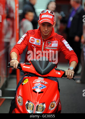 Motorcycling - Moto GP - Round Ten - Practice - Donington Park Stock Photo