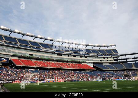 Soccer - Major League - New England Revolution v Kansas City Wizards - Gillette Stadium Stock Photo