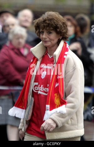 Soccer - Emlyn Hughes Funeral Stock Photo