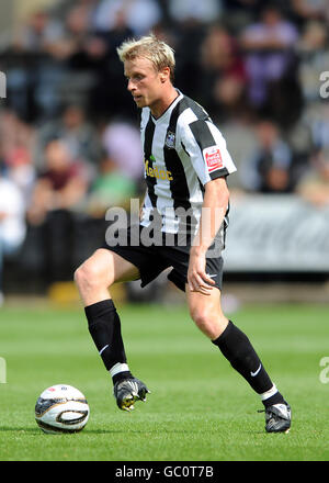 Soccer - Coca-Cola Football League Two - Notts County v Bradford City - Meadow Lane. Ricky Ravenhill, Notts County Stock Photo