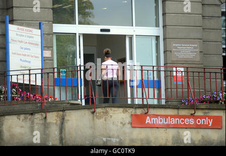 Stock, Brighton. Brighton general hospital Stock Photo