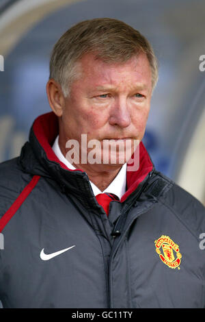 Soccer - FA Barclays Premiership - Birmingham City v Manchester United. Sir Alex Ferguson, Manchester United manager Stock Photo