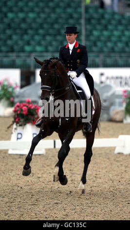 Equestrian - European Show Jumping and Dressage Championships - Day Two - Windsor Stock Photo