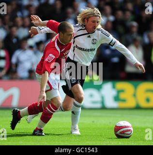 Soccer - Coca-Cola Football League Championship - Nottingham Forest v Derby County - City Ground Stock Photo