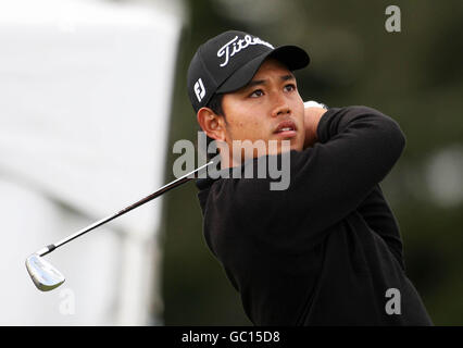 Golf - Johnnie Walker Championships - Day Three - Gleneagles. Thailand's Chinnarat Phadungsil during the third round of the Johnnie Walker Championships at Gleneagles, Perthshire. Stock Photo