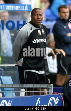 Soccer - Coca-Cola Football League One - Tranmere Rovers v Charlton Athletic - Prenton Park Stock Photo