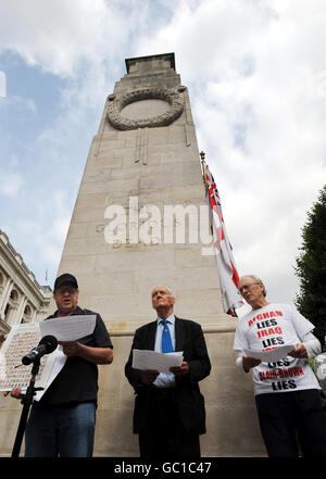 British Afghan war protest Stock Photo