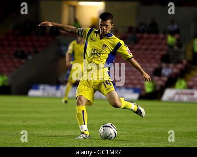 Soccer - Carling Cup - First Round - Darlington v Leeds United - Northern Echo Arena Stock Photo