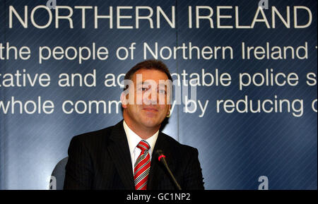 Race for NI police job Stock Photo
