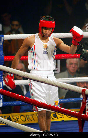 Boxing - Ametuer 60 kg Bout - England v USA - Amir Khan v Michael Evans