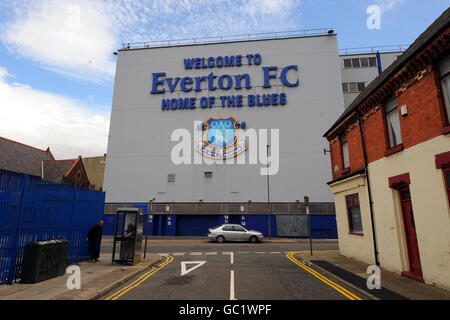 Soccer - Stadium Views - Everton - Goodison Park Stock Photo