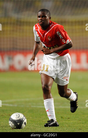 Soccer - Trofeo Pirelli - AS Monaco v Internazionale Milan - Stade Louis II. Djamel Bakar, AS Monaco Stock Photo