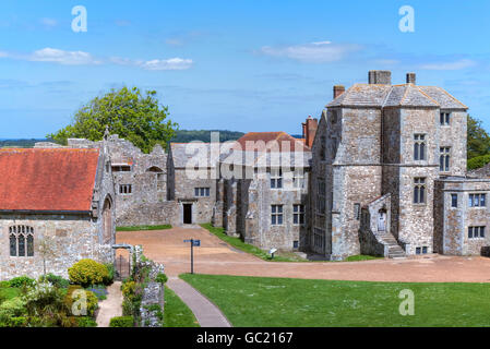 Carisbrooke Castle, Isle of Wight, England, UK Stock Photo