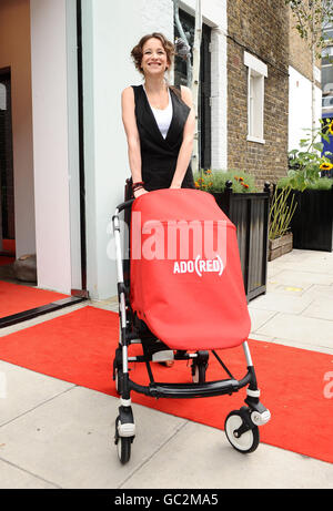 Bugaboo announces partnership with (RED). Leah Wood at the launch of Bugaboo's new association with RED. Stock Photo