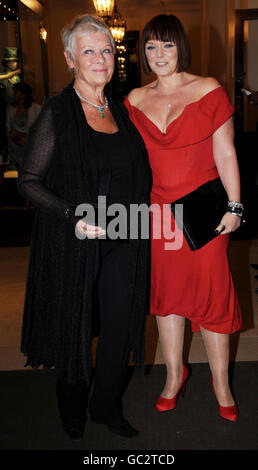 Dame Judi Dench and her daughter Finty arrive at the Royal Opera House, London for the Battersea Collars and Cuffs Ball, in aid of Battersea Dogs and Cats Home.