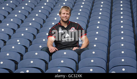 Rugby Union - Edinburgh Photocall - Murrayfield Stock Photo