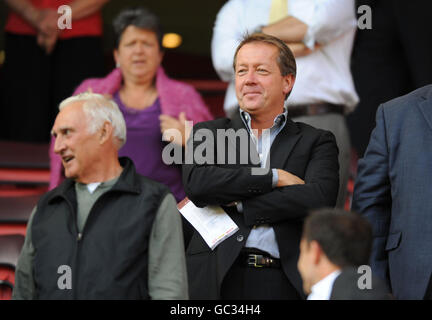 Soccer - Coca-Cola Football League One - Charlton Athletic v Southampton - The Valley. Former Charlton manager Alan Curbishley in the crowd during the Coca-Cola League One match at The Valley, London. Stock Photo