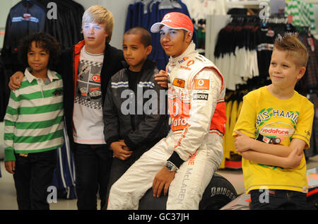 Lewis hamilton launches new clothing range hi res stock photography and images Alamy