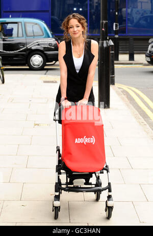 Bugaboo announces partnership with (RED). Leah Wood at the launch of Bugaboo's new association with RED. Stock Photo