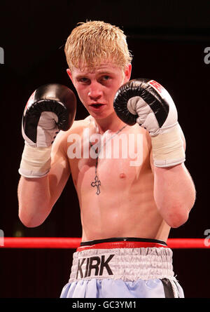 Boxing - Super-Featherweight - Kirk Goodins v Sid Razak  - Seaburn Centre - Sunderland Stock Photo