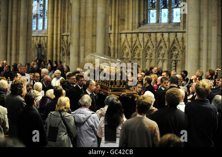 St Therese of Lisieux relics on tour Stock Photo