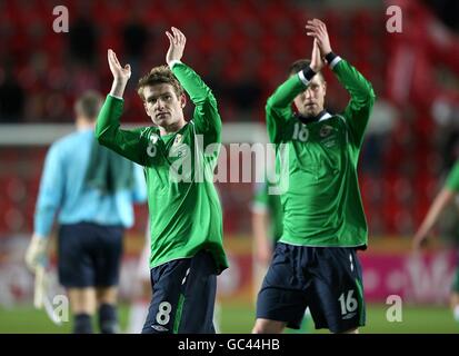 Soccer - FIFA World Cup 2010 - Qualifying Round - Group Three - Czech Republic v Northern Ireland - Spartan Stadium Stock Photo