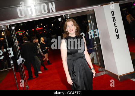 Kerry Fox arrives at the premiere of Bright Star, during the London Film Festival, at the Odeon in Leicester Square, London. Stock Photo