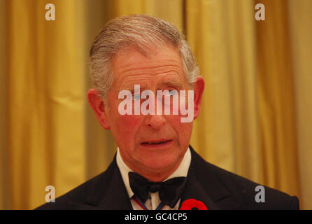 Britain's Prince Charles speaks at a state dinner held in Ottawa last night in honour of the heir to the throne and his wife.