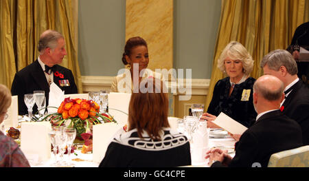 The Prince of Wales and the Duchess of Cornwall visit Canada Stock Photo