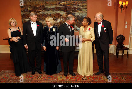 The Prince of Wales and the Duchess of Cornwall visit Canada Stock Photo