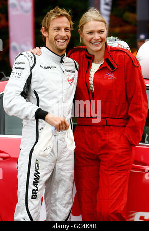 Auto - Jenson Button Photocall - Bluewater Centre Stock Photo