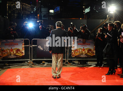 Director Ang Lee arrives at the premiere of Taking Woodstock, at the Vue West End cinema in London, part of the Times BFI 53rd London Film Festival. Stock Photo