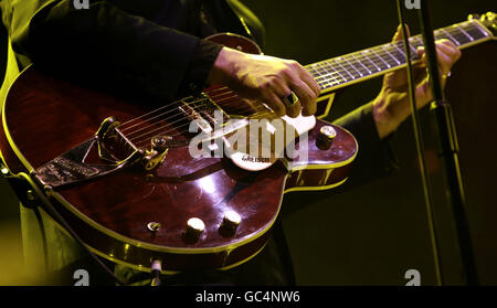 BBC Electric Proms - London. Richard Hawley performing at the Roundhouse during the BBC Electric Proms, in Camden, London. Stock Photo