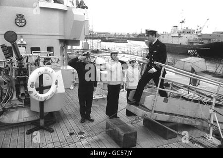 PRINCE OF WALES ON BRONINGTON Stock Photo