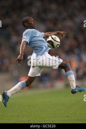 Soccer - Carling Cup - Fourth Round - Manchester City v Scunthorpe United - City of Manchester Stadium. Manchester City's Shaun Wright-Phillips in action Stock Photo