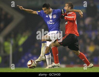 Soccer - UEFA Europa League - Group I - Everton v SL Benfica  - Goodison Park Stock Photo