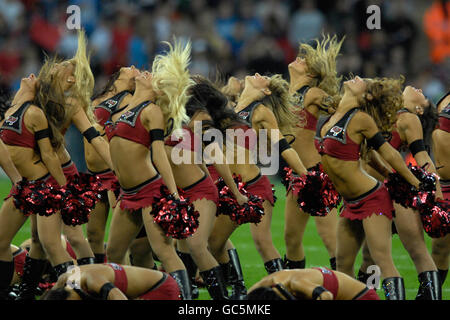 American Football - NFL - New England Patriots v Tampa Bay Buccaneers - Wembley Stadium Stock Photo