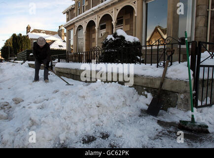 Winter weather Stock Photo