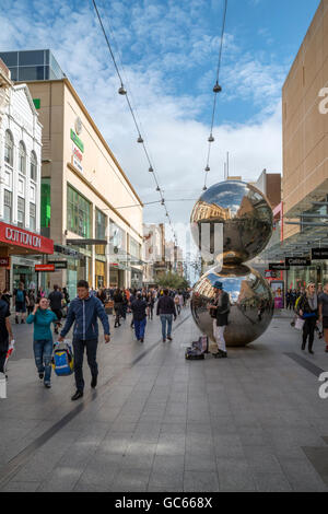 The new look Rundle Mall Adelaide, Australia Stock Photo