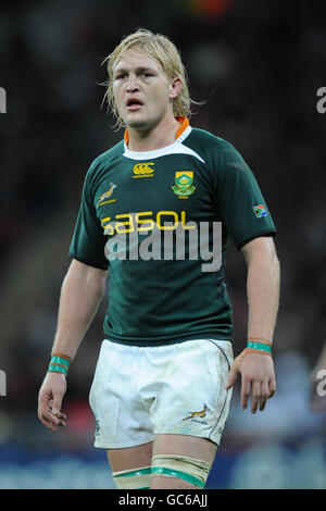 Rugby Union - Friendly - Saracens v South Africa - Wembley Stadium. Dewald Potgieter, South Africa Stock Photo