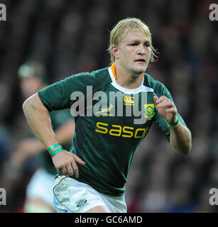 Rugby Union - Friendly - Saracens v South Africa - Wembley Stadium. Dewald Potgieter, South Africa Stock Photo