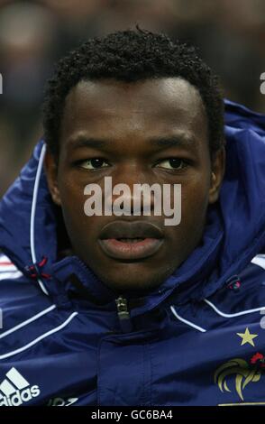 Soccer - FIFA World Cup 2010 - Play Offs - Second Leg - France v Republic of Ireland - Stade de France. France goalkeeper Steve Mandanda Stock Photo