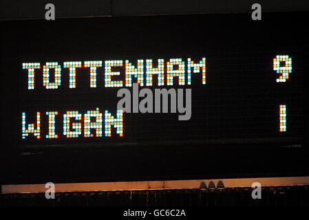 Soccer - Barclays Premier League - Tottenham Hotspur v Wigan Athletic - White Hart Lane Stock Photo