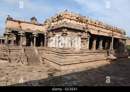 airavatiswar temple in darasuram near kumbakonam Stock Photo