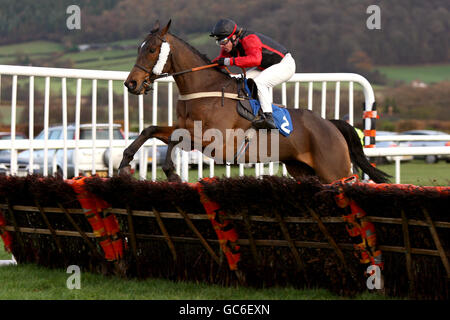 Horse Racing - Ludlow Racecourse Stock Photo