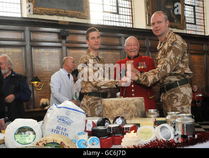 Chelsea pensioners special Christmas ceremony Stock Photo