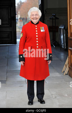 Chelsea pensioners special Christmas ceremony Stock Photo